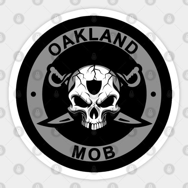 OAKLAND 8 Sticker by GardenOfNightmares